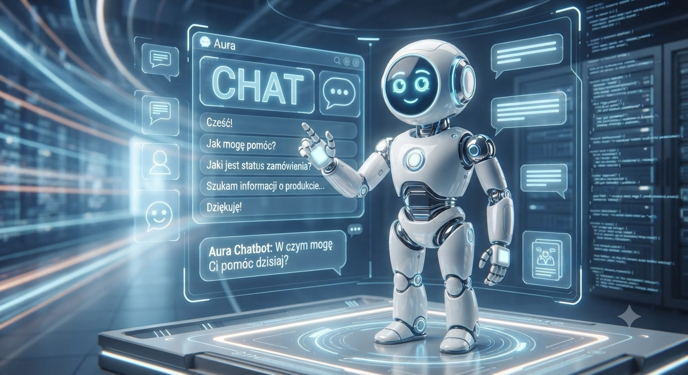 AI-Chatbot für die Webseite - Kreatorzy Sieci