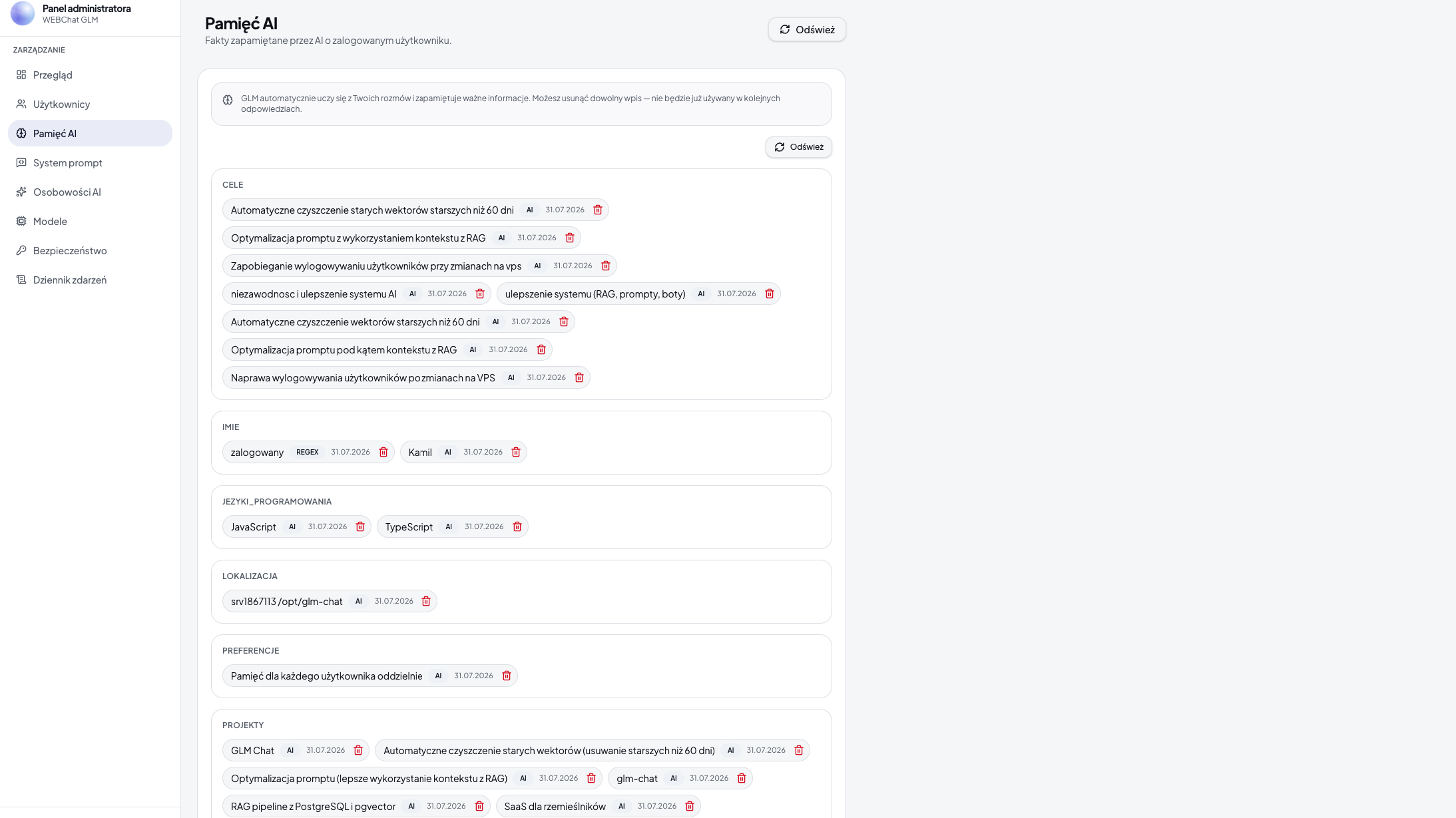 GLM Chat Enterprise - Ihr privater AI-Assistent - zrzut ekranu 14
