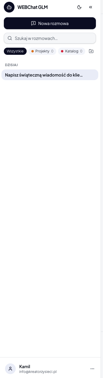 GLM Chat Enterprise - mit Implementierung - zrzut ekranu 4