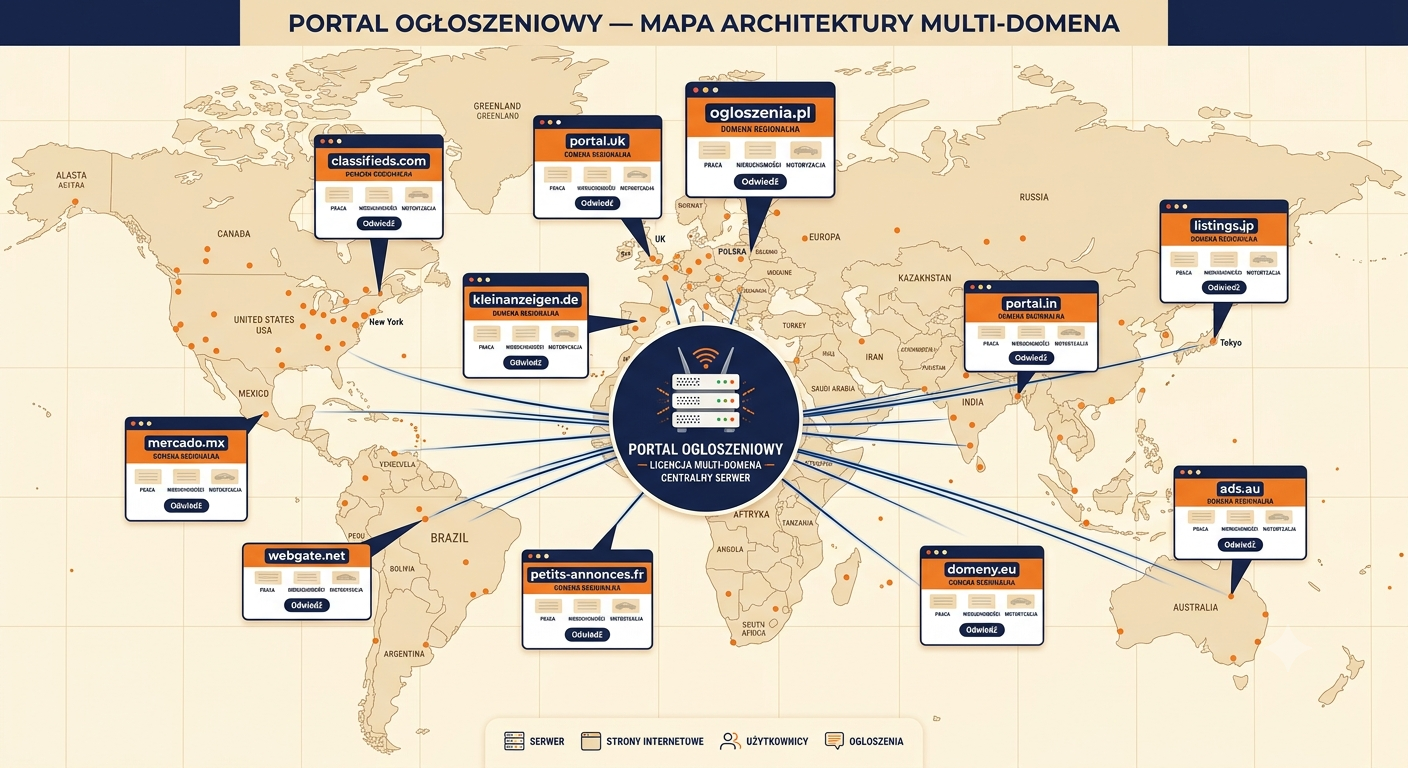 Anzeigenportal - zusätzliche Domain - Kreatorzy Sieci