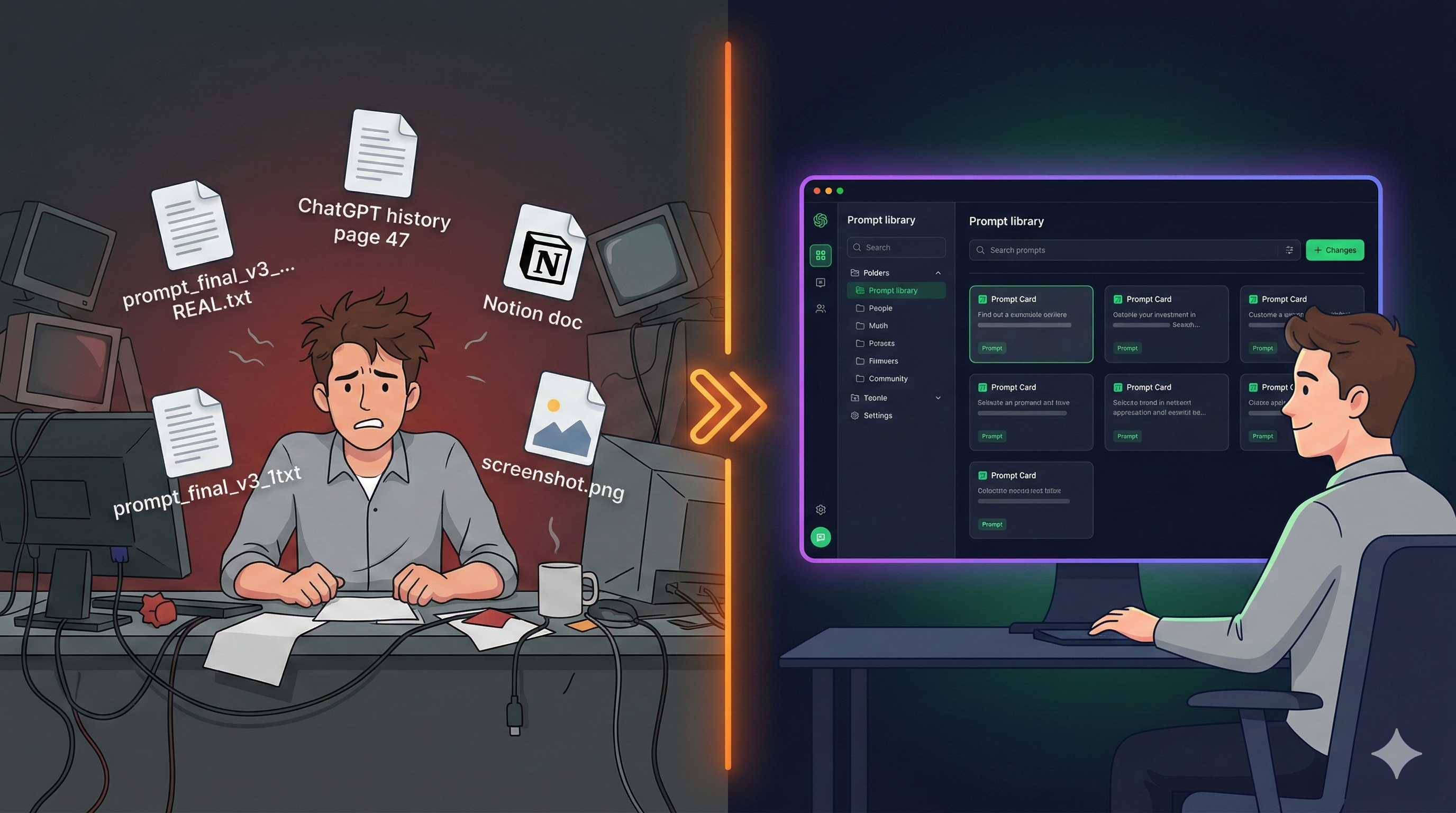 PromptManager Pro - Jahreslizenz - Kreatorzy Sieci